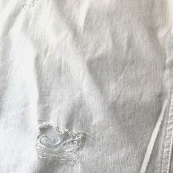 Aerie White Denim Distressed Pants - Picture 11 of 16
